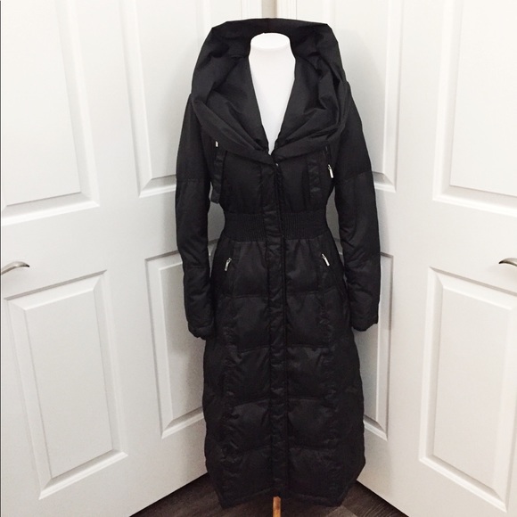 laundry by shelli segal long puffer coat